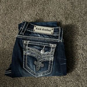 Women’s rock revival jeans